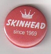 Skinhead 3"Button"